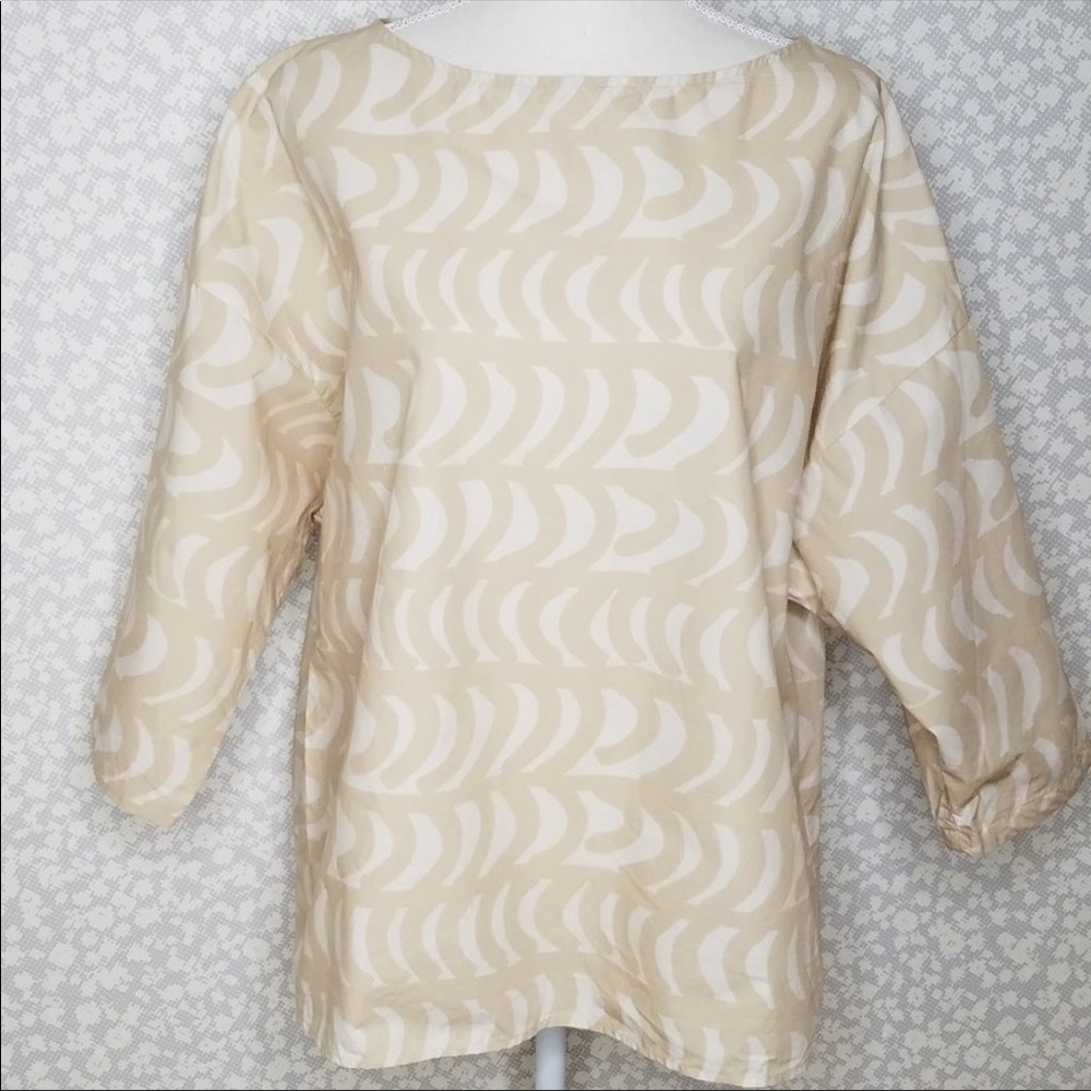 Uniqlo x Marimekko 3/4 Sleeve Blouse